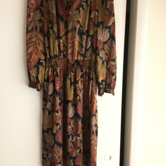 Vintage satin dress - Picture 2 of 7